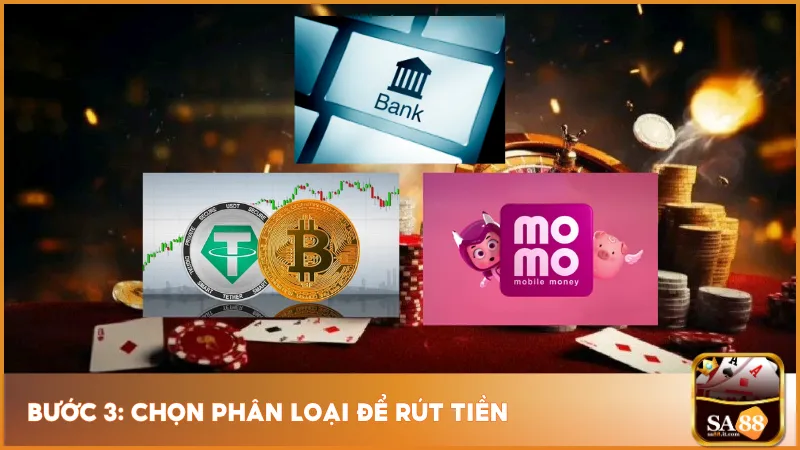 Bạn hãy lựa chọn cho mình một hình thức để rút tiền phù hợp