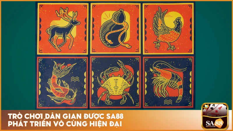 Trò chơi dân gian được sa88 phát triển vô cùng hiện đại