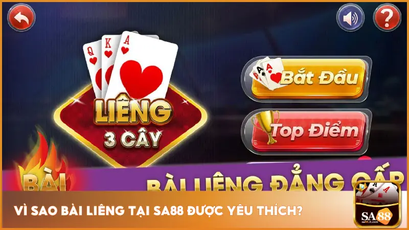 Game Bài Liêng Sa88 – Ván Bài Căng Não, Ăn Tiền Cực Đã 2 Bài Liêng sa88 vẫn thu hút người chơi nhờ những ưu điểm đặc biệt